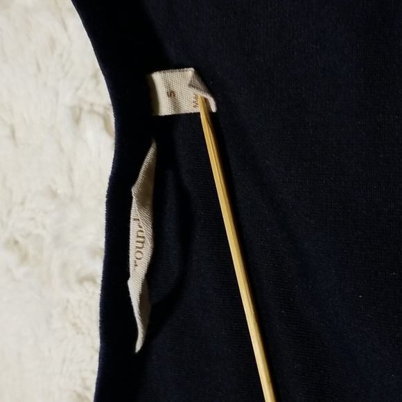 Soft Surroundings Tunic Top Womens Size Small Blue Velvet - Picture 8 of 12